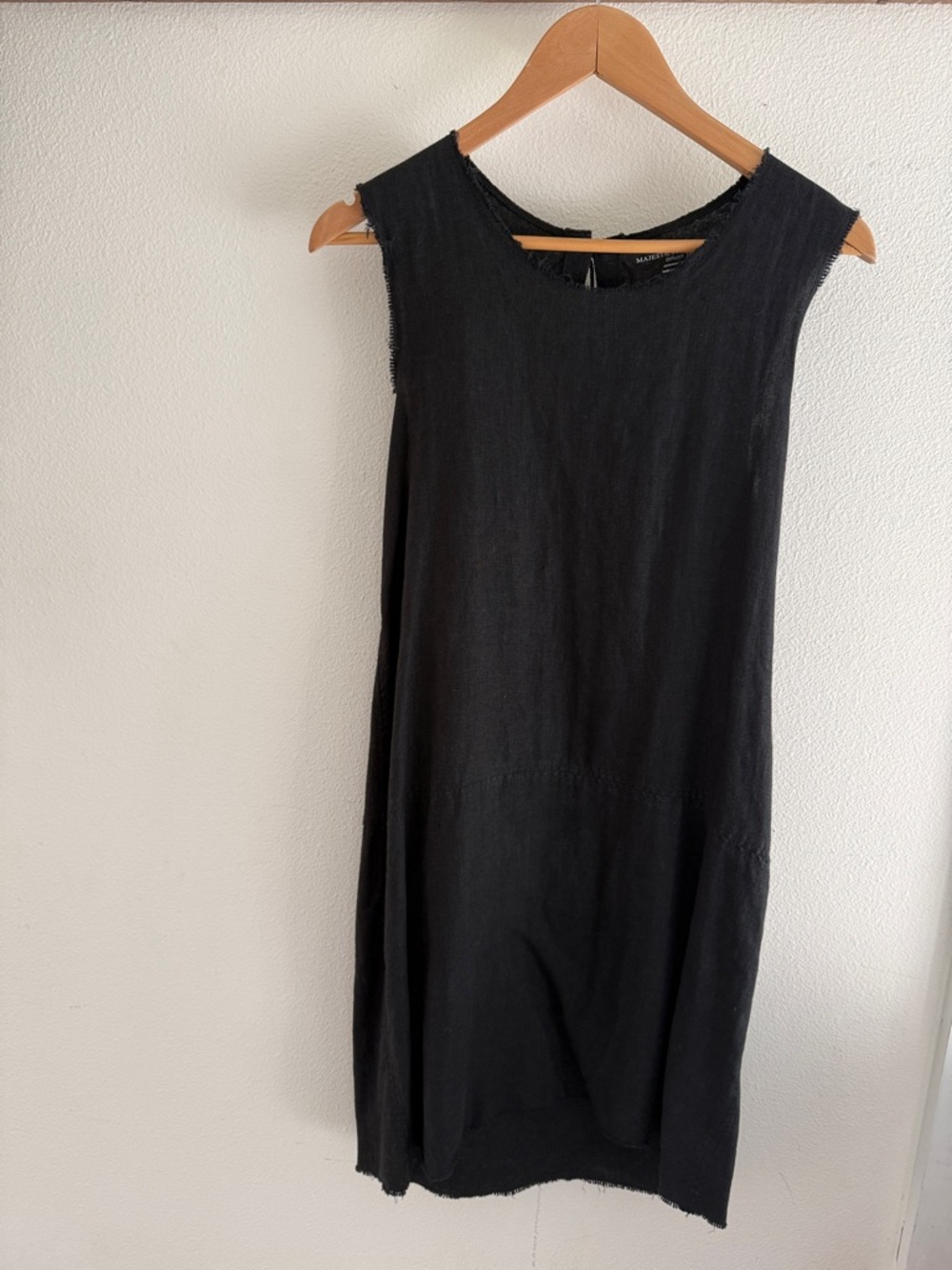 Majestic Filatures (Paris) Cotton & Linen Sheath Dress